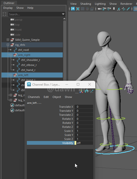 [Maya]Rigging 05 - Attributes